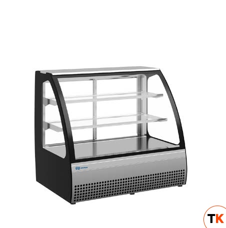 ВИТРИНА КОНДИТЕРСКАЯ KAYMAN KВК-950М НАСТОЛЬНАЯ ЛЮКС НЕРЖАВЕЙКА - Kayman - 376654