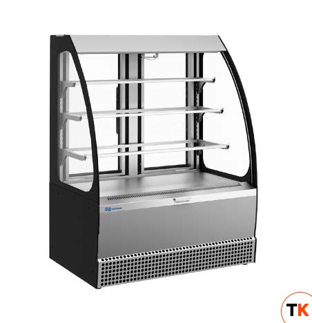 ВИТРИНА КОНДИТЕРСКАЯ KAYMAN KВК-950М ОТКРЫТАЯ ЛЮКС СЕРЫЙ МАТОВЫЙ - Kayman - 376655