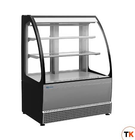 ВИТРИНА КОНДИТЕРСКАЯ KAYMAN KВК-950М СТАТИКА ЛЮКС ЧЕРНЫЙ - Kayman - 376634