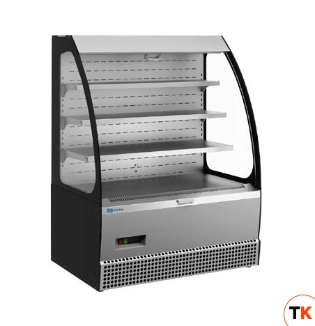 ВИТРИНА КОНДИТЕРСКАЯ KAYMAN KВК-950МГ ОТКРЫТАЯ ПРИСТЕННАЯ ЛЮКС СЕРЫЙ МАТОВЫЙ - Kayman - 376658