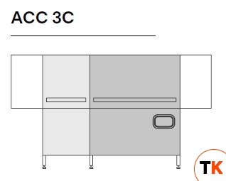 МАШИНА Д/МОЙКИ ЯЩИКОВ COMENDA ACC3C /СУШКА+РЕКУП./ДОЗ./ДЕЛЕНИЕ 2 ЧАСТИ/RL - Comenda - 377920