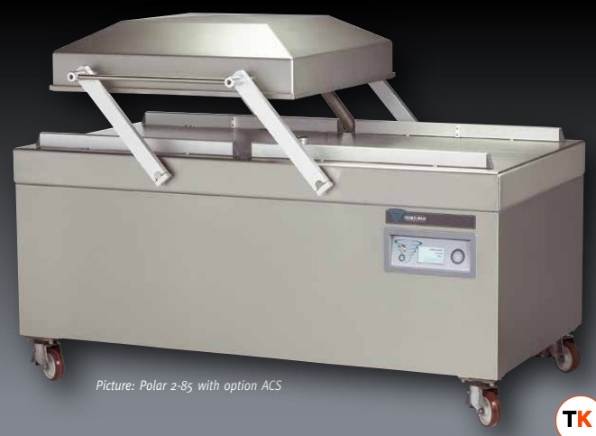 УПАКОВЩИК ВАКУУМНЫЙ ДВУХКАМЕРНЫЙ HENKELMAN POLAR 2-85+ЗАПАЙКА-ОБРЕЗКА - Henkelman - 377969