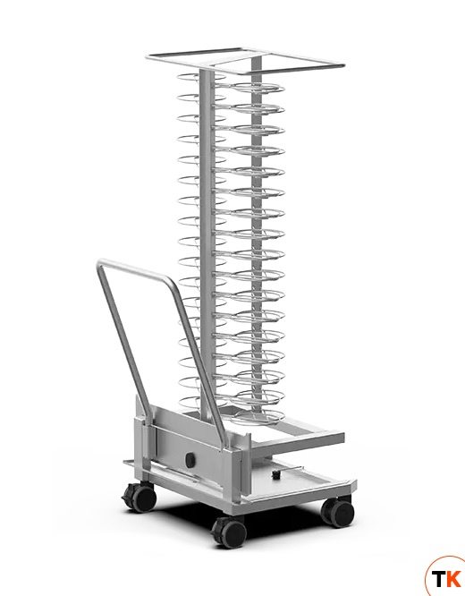 ТЕЛЕЖКА ДЛЯ ТАРЕЛОК ДЛЯ ПЕЧЕЙ GN1/1 UNOX XEVTL-051P - Unox - 378015