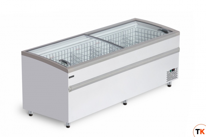 БОНЕТА BONVINI BFG 2500 ГНУТОЕ СТЕКЛО СЕРЫЙ - СНЕЖ - 379396