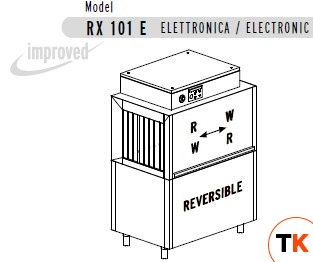 МАШИНА ПОСУДОМОЕЧНАЯ DIHR RX 101 E DX+DDE+XP - Dihr - 380231