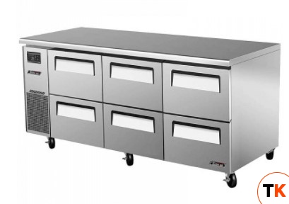 СТОЛ ХОЛОДИЛЬНЫЙ TURBOAIR KUR18-2D-6-700 - TURBOAIR - 380352