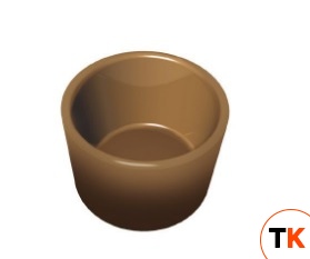 Форма 15 для выпечки тарталеток 35/32мм h25мм (для аппарата Cookmatic), 25 ячеек PIASTRA 15 - PAVONI - 381147