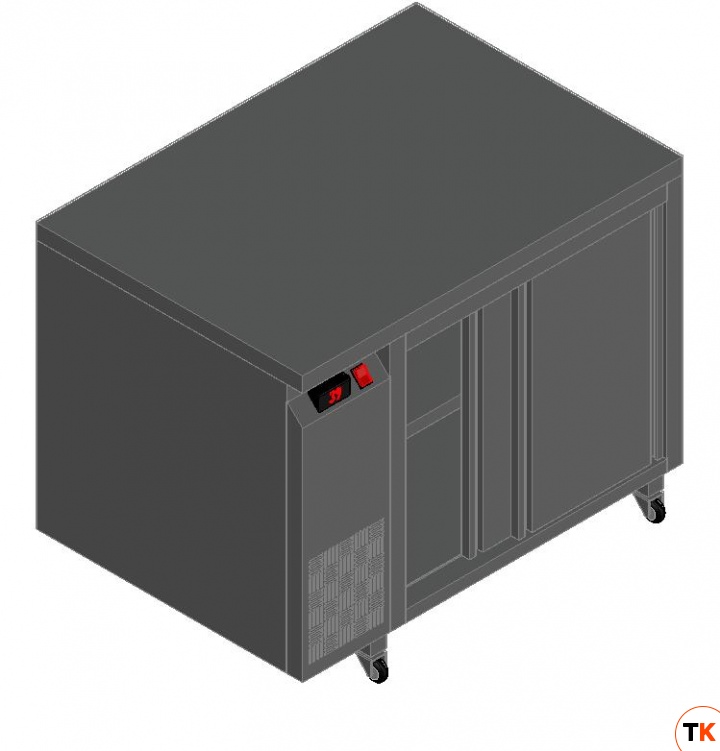 СТОЛ С ТЕПЛОВЫМ ШКАФОМ HICOLD TS 10 GN O M - Hicold - 381168