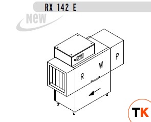 МАШИНА ПОСУДОМОЕЧНАЯ DIHR RX 142 E DX - Dihr - 382460