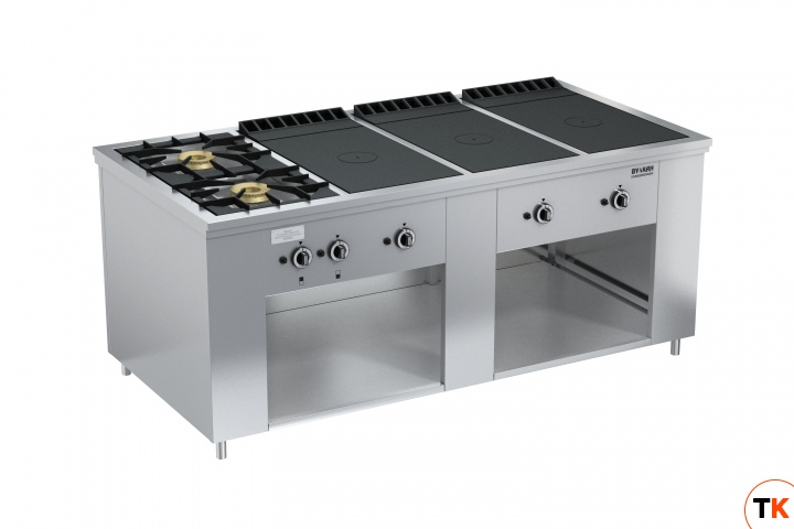 ПЛИТА ГАЗОВАЯ ВУЛКАН-HEIDEBRENNER ПРГ-IIA-8-3 MAXI АРТ.8246 - KOHLER - 383025