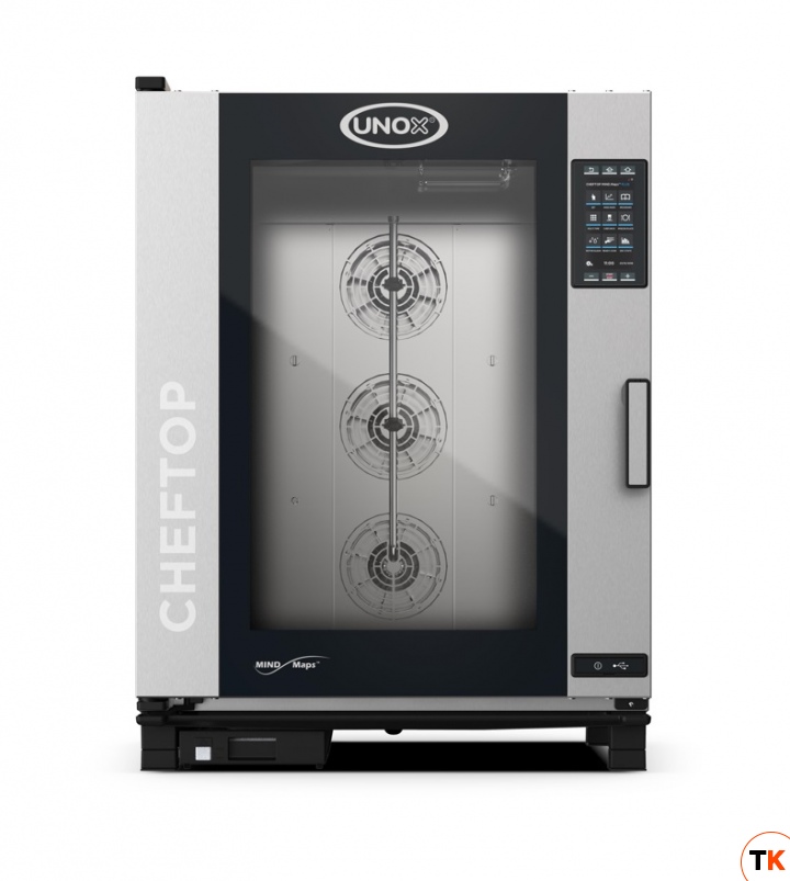 ПАРОКОНВЕКТОМАТ UNOX XEVC-1021-GPRM ГАЗ - Unox - 383698