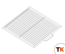 РЕШЕТКА INOX ДЛЯ S80 JOSPER 50X51CM 240024 - JOSPER - 383967