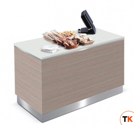 СТОЛ ШВЕД.НЕЙТР.ОСТРОВ. ENOFRIGO FAST LINE BASE 1000 NE ЦВЕТ 608+СТОЛ. БЕЛЫЙ КВАРЦ - Enofrigo - 384114