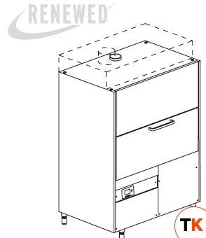 МАШИНА КОТЛОМОЕЧНАЯ DIHR LP4 S8 TR PLUS ELETTRONICA+DDE+PS - Dihr - 384139