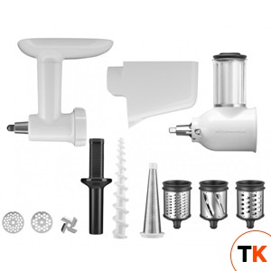 НАСАДКА Д/МИКСЕРА KITCHENAID МЯСОРУБ, ПРОТ., ОВОЩЕР. 5KSM2FPPC 166845 - KitchenAid - 353725