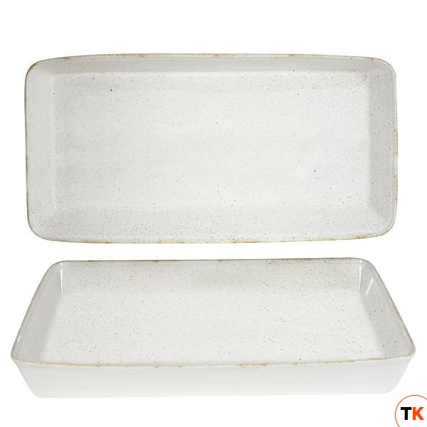 Форма для запекания GN 1/1 53х32,5см h6,2см 6,0л, Stonecast Hints, цвет Barley White SHWHXLBD1 - CHURCHILL - 369195
