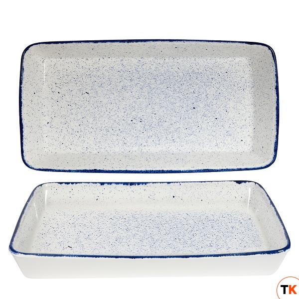 Форма для запекания GN 1/1 53х32,5см h6,2см 6,0л, Stonecast Hints, цвет Indigo Blue SHBIXLBD1 - CHURCHILL - 369196
