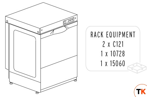 МАШИНА СТАКАНОМОЕЧНАЯ DIHR GS 40+DDE+PS - Dihr - 389906