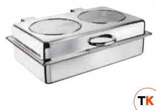 Чафиндиш Gn 1/1, 57x47x18 10л, нерж.сталь, 18172E55 - Paderno - 390177