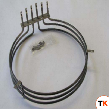 Круглый трубчатый нагревательный элемент DiLa 8500 Вт Debag 9161073
