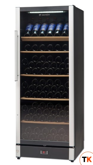 ШКАФ ВИННЫЙ ВЕНТ.МЕТАЛ. TECFRIGO WINE 155 ЧЕРНЫЙ - Tecfrigo - 390518