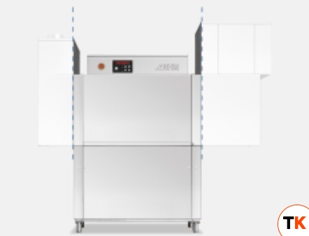 МАШИНА ПОСУДОМОЕЧНАЯ DIHR RX 101 E DX+XP+DR24 - Dihr - 190212