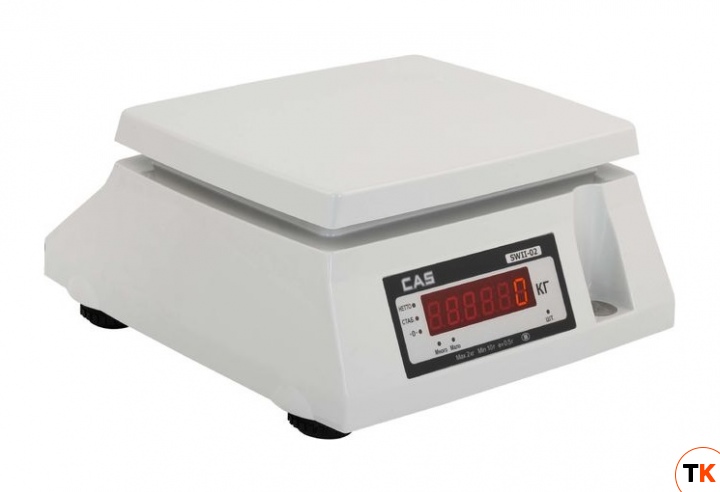 ВЕСЫ ЭЛ.ПОРЦИОННЫЕ CAS SW II-10 ДВА ДИСП - CAS - 159272