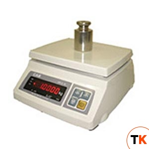 ВЕСЫ ЭЛ.ПОРЦИОННЫЕ CAS SW II-5 ДВА ДИСП - CAS - 102034