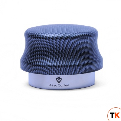 Темпер д/кофе d58,5мм «The King», цвет Graphic Carbone, нерж. сталь 1445001-1151585 - Asso Coffee - 368303