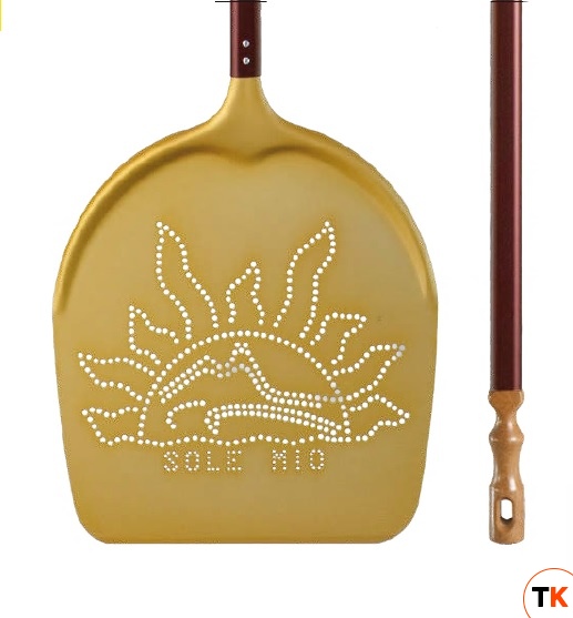 Лопата для пиццы перфорированная, SOLE MIO, 170 см, 1024/33LC - LILLY CODROIPO - 390491