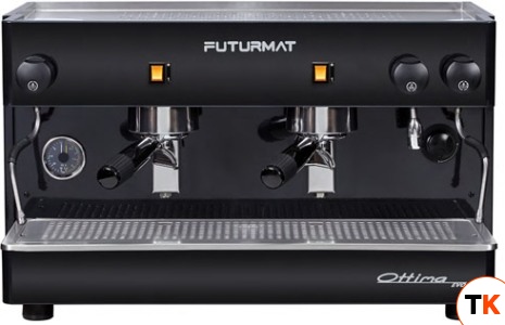 КОФЕМАШИНА QUALITY ESPRESSO ПОЛУАВТОМАТ OTTIMA EVO FUTURMAT 2G ЧЕРНАЯ MTF082N - QUALITY ESPRESSO - 383144