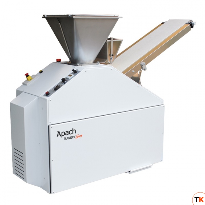 ТЕСТОДЕЛИТЕЛЬ ВАКУУМНЫЙ APACH BAKERY LINE SDT130 A С ТЕФ. БУНКЕРОМ, СИСТЕМОЙ ДОП. СМАЗКИ И СКРЕБКОМ - Apach Bakery Line - 396789