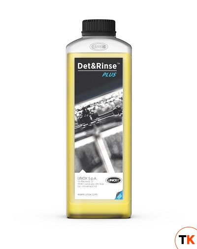СРЕДСТВО МОЮЩЕЕ И ОПОЛАСКИВАЮЩЕЕ DET&RINSE PLUS UNOX DB1015A0 - Unox - 215837
