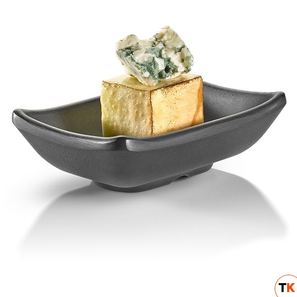 Набор емкостей для закусок Serveware 9,3х7см h3см, 24шт., меламин, цвет черный MEL005 - ROSSETO - 362657