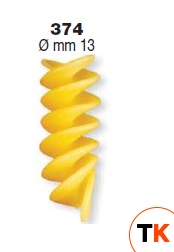 ФОРМА LA MONFERRINA ДЛЯ DOLLY / P.NUOVA FUSILLI 13 ММ ДИАМЕТР 374 БРОНЗА - LA MONFERRINA. - 218097