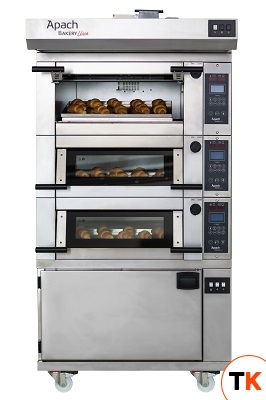 ПЕЧЬ ПОДОВАЯ С РАССТОЙКОЙ APACH BAKERY LINE E2LK4PHSE DPBI-T - Apach Bakery Line - 398083