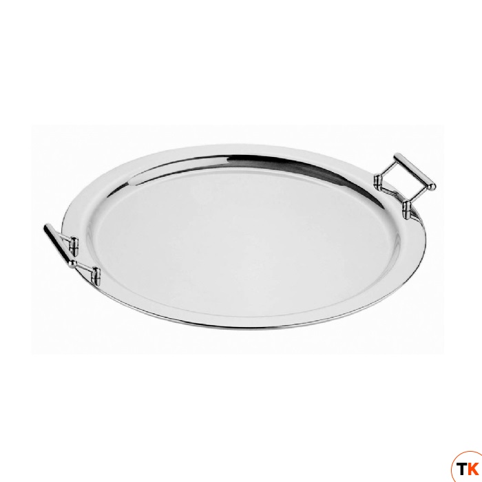 Поднос круглый d 42см, с ручками, нерж.сталь 50932742 - Pintinox - 364254