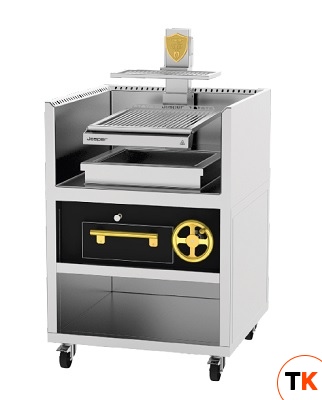 ГРИЛЬ ОТКРЫТЫЙ JOSPER BASQUE PVJ-50-1-1-MB - JOSPER - 398809