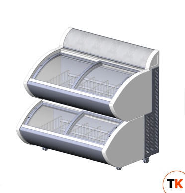 МОРОЗИЛЬНЫЙ ЛАРЬ KAYMAN KFM-1200-2 - Kayman - 399091