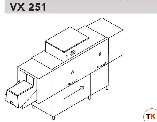 МАШИНА Д/МОЙКИ ЯЩИКОВ DIHR VX 251 HD DX+DDE+XP - Dihr - 399870