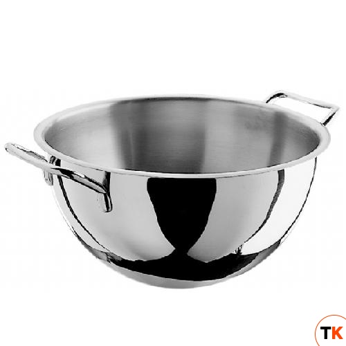 Миска полусферическая 12л d34см h20см, с ручками, нерж.сталь 50903934 - Pintinox - 362292