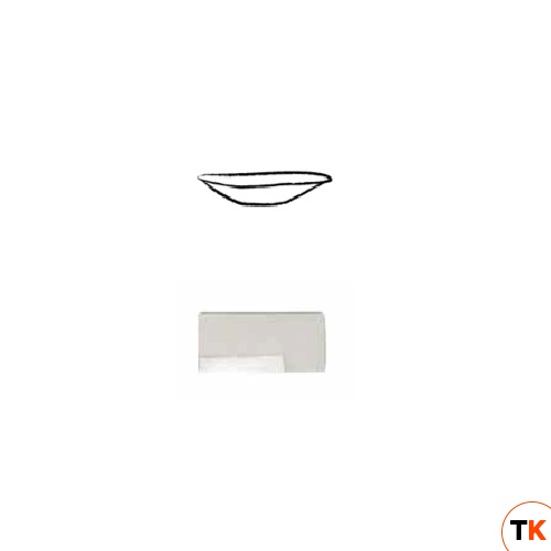 Салатник d33см h6,5см, керамика, цвет BLANC, Reflets d'Argent 963587 - JARS - 365579