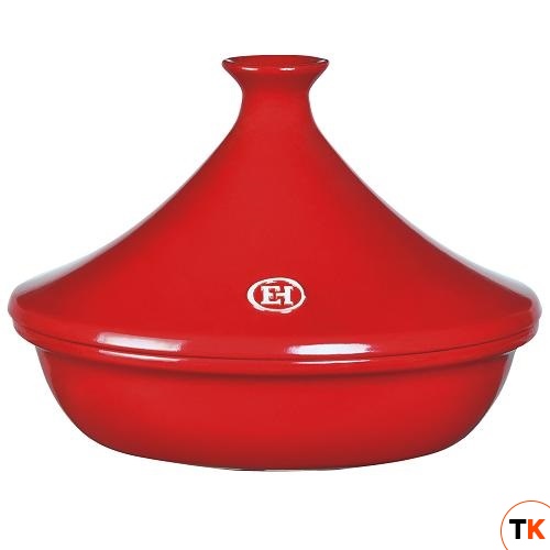 Тажин II d32см 3,5л, керамика, серия Flame, цвет гранат 345632 - EMILE HENRY - 379581