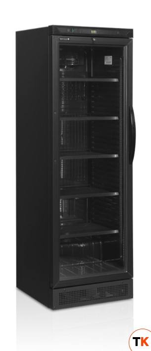 ШКАФ ХОЛОДИЛЬНЫЙ СО СТЕКЛОМ TEFCOLD CEV425 BLACK L/H - Tefcold - 401586