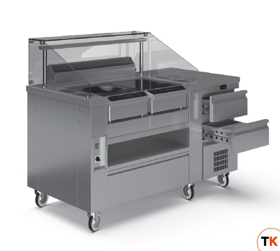 МОДУЛЬ МОБИЛЬНЫЙ APACH CHEF LINE LPSСP11P/WOK/FT1/V6CASS - Apach Chef Line - 402046