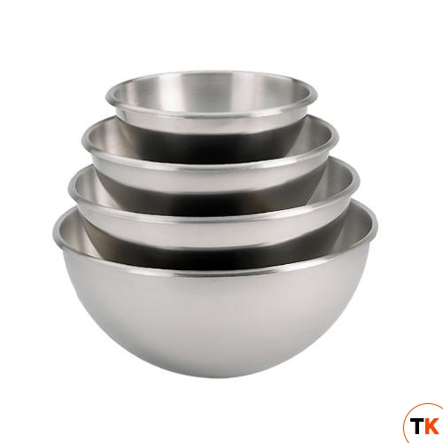 Миска полусферическая 16,8л d40см h20см, без ручек, нерж.сталь 3371.40 - DE BUYER - 362296