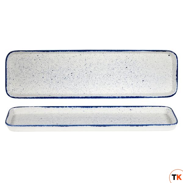 Блюдо сервировочное GN 2/4 53х15см h2,5см 1,4л, Stonecast Hints, цвет Indigo Blue SHBISLBD1 - CHURCHILL - 358437
