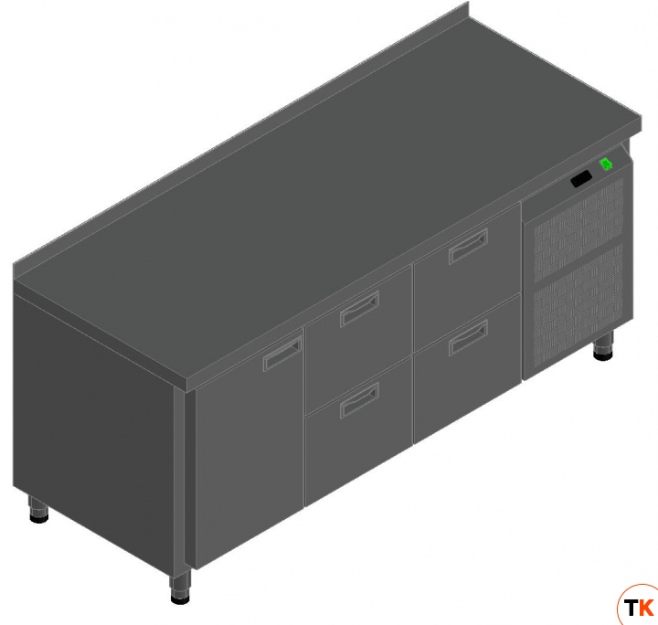 СТОЛ С ОХЛАЖД.ШКАФОМ HICOLD GN 121/TN О З - Hicold - 374474