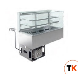 ВИТРИНА ВСТРАИВАЕМАЯ ХОЛОДИЛЬНАЯ APACH CHEF LINE LEDRSSIL2W3FQ - Apach Chef Line - 403521