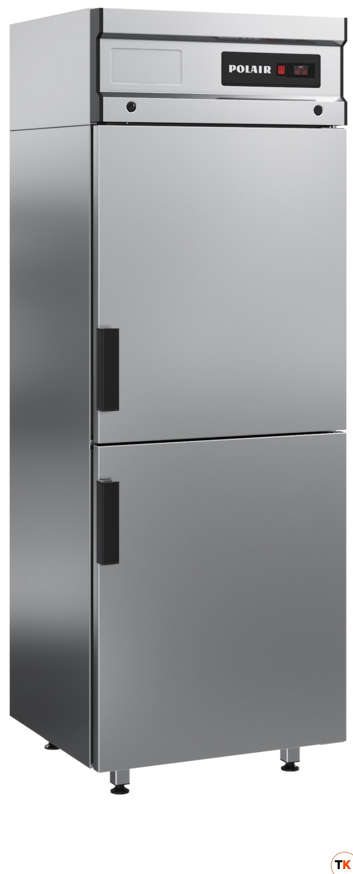 ШКАФ МОРОЗ. С ГЛУХИМИ ДВЕРЬМИ POLAIR SMART DOOR CB107HD-G (НЕРЖ) 1005116d - Polair - 404322